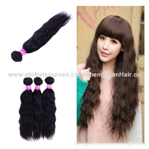 Grade 5A Tangle-free, No Shed 100% Malaysian Virgin Hair Weave